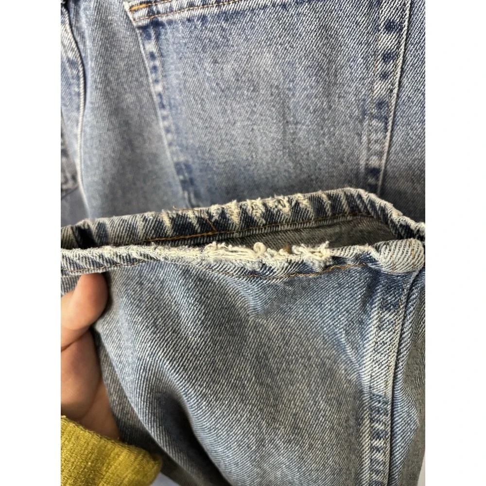 Men's Rustler Blue Work Jeans‎ 36x29 Regular Fit Straight Denim